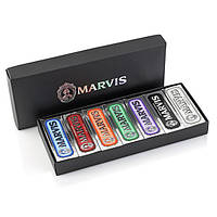 Коробка з 7 видами різних паст Marvis 7 Flavours Box, 7*25 мл