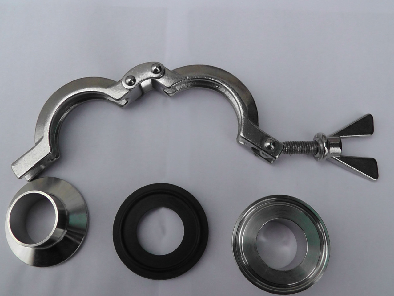 Клампове з'єднання AISI 316L DN 10, фото 1