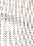 Тканина для вишивання Аїда 14,біла виріз 50 см на 50 см, накрохмалена, фото 2