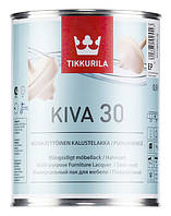 Лак полуматовый Tikkurila Kiva 30, 0.9 л