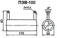 Резисторы постояные ПЭВ-100 ПЭВ(Р)-100