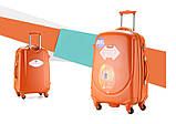 Набір валіз Tashiro Ambassador Classic A8503 Orange, фото 8