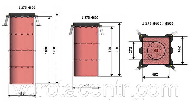 Полуавтоматический боллард FAAC J275 SA