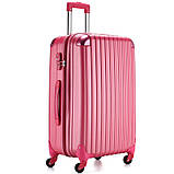 Набір валіз Tashiro ambassador Scallop A8540 Pink, фото 2