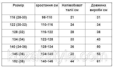 Плахта з двох фартушків та спіднички р.116.--158. - фото 8 - id-p126639029