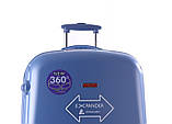Авіа валіза Tashiro Ambassador Classic A8503L Blue, фото 5