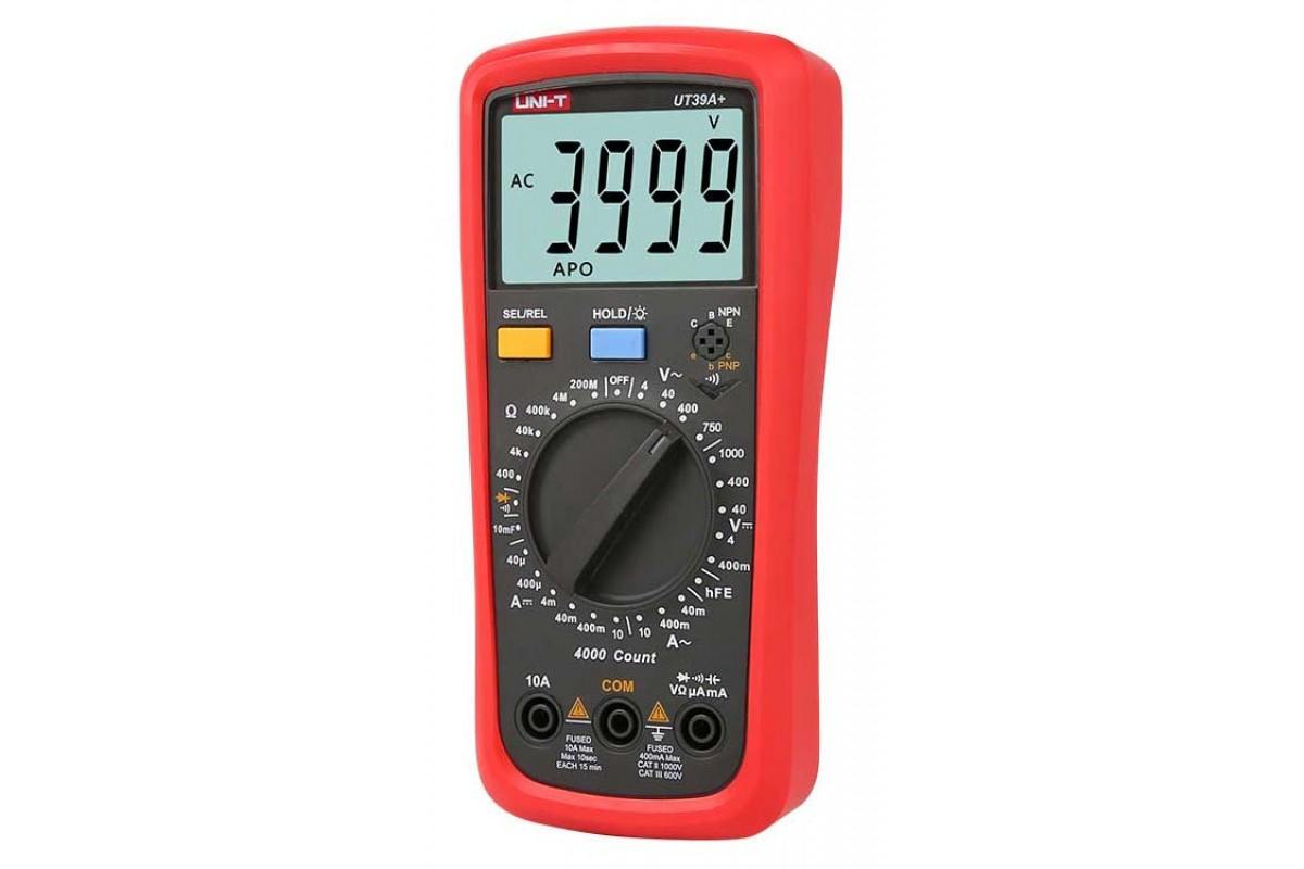 Мультиметр цифровий Unit UT39A+, фото 1
