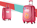 Авіа валіза Tashiro Ambassador Classic A8503M Pink, фото 4