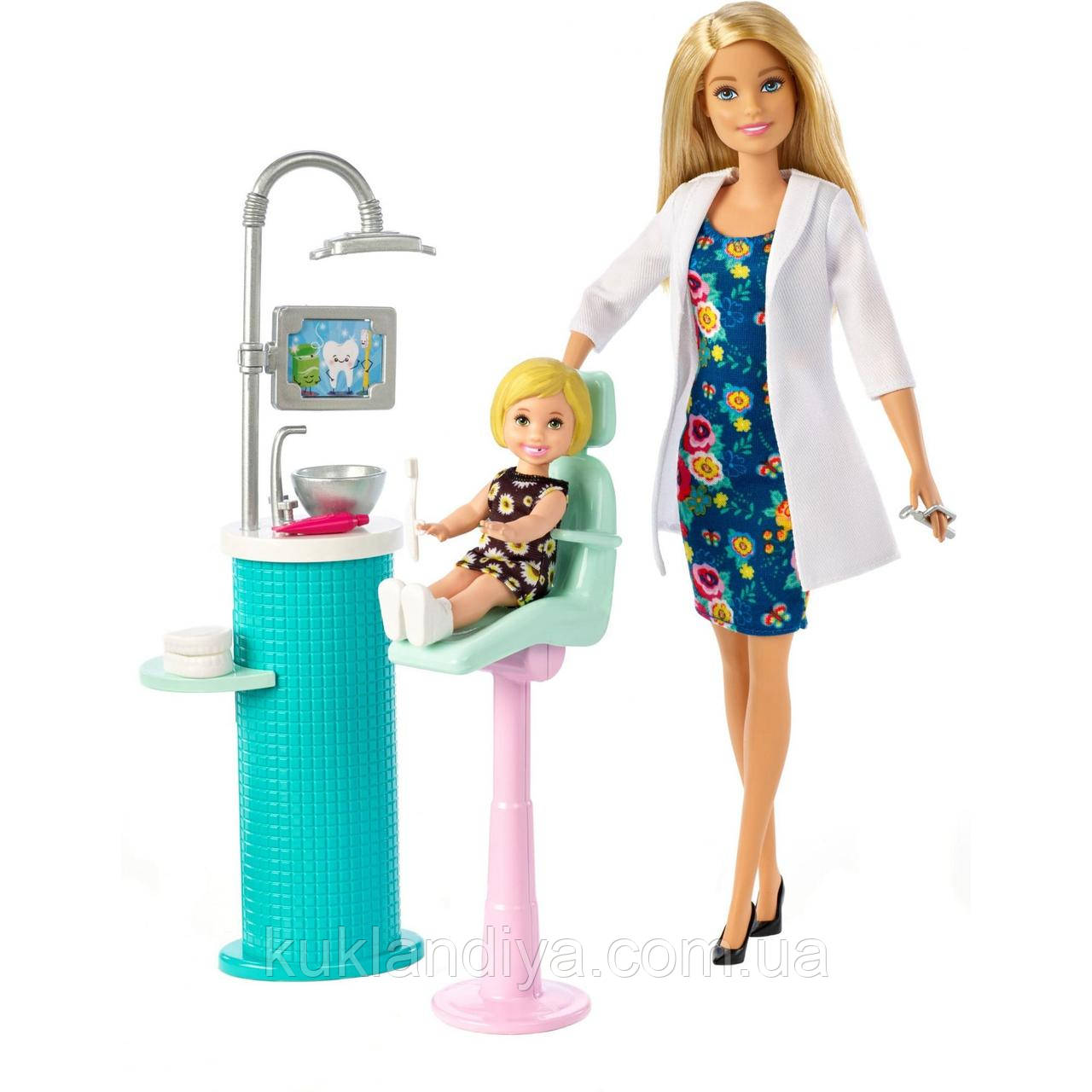 Barbie Ігровий набір Барбі стоматолог
