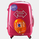 Авіа валіза Tashiro Ambassador Classic A8503L Pink, фото 3
