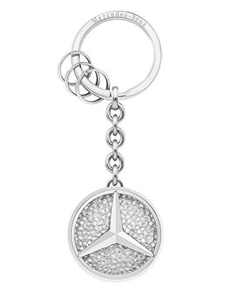 Оригінальний брелок Mercedes-Benz Key Ring, Saint-Tropez, Silver / White (B66959998)