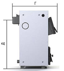 Твердопаливний котел ProTech ТТП-15с Економ (Econom) з плитою, фото 6