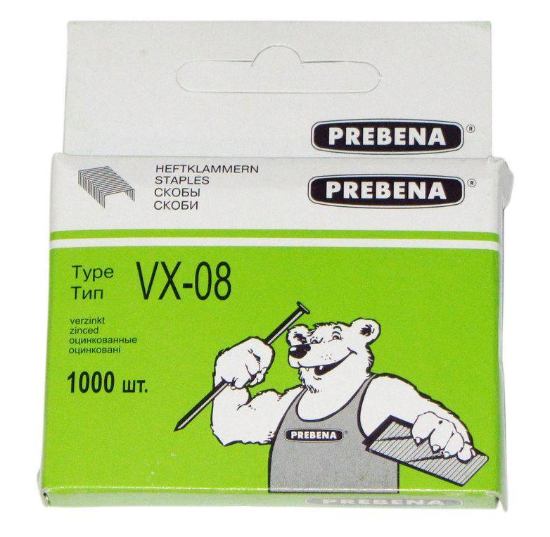Скоба оббивочна PREBENA VX-06 (1 тис. шт.)