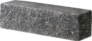 Цегла гіперпресована кутова половинка (6 кольорів) Чорний