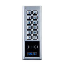 Бездротова клавіатура з вбудованим зчитувачем SEVEN LOCK SK-7713, фото 3