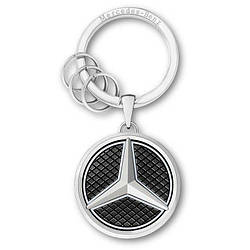 Оригінальний брелок Mercedes-Benz Key Ring, Las Vegas, silver / black / white (B66958326)