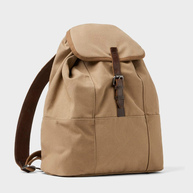Брезентовый рюкзак Zara | вид спереди