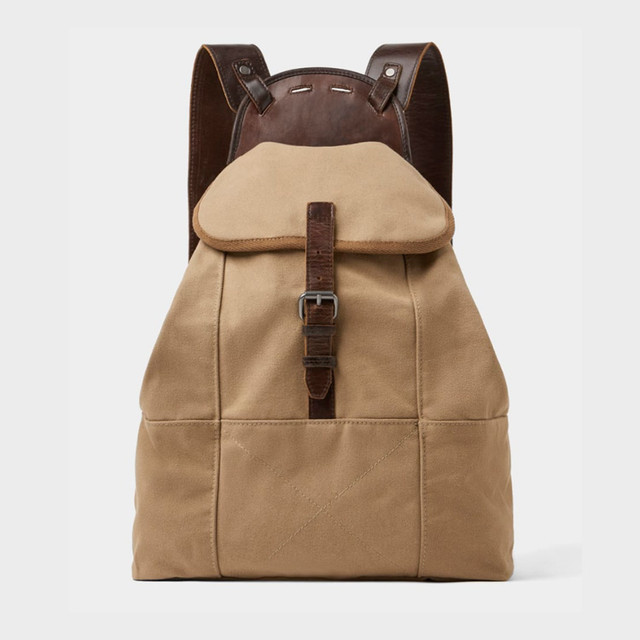 Брезентовый рюкзак Zara | вид спереди