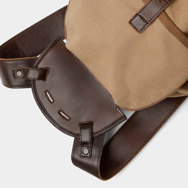 Брезентовий рюкзак Zara | вид зверху.