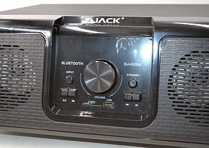 Акустична система 2.1 Djack DJ-H2000 60 Вт портативні колонки Bluetooth FM-радіо USB SD-card пульт, фото 2