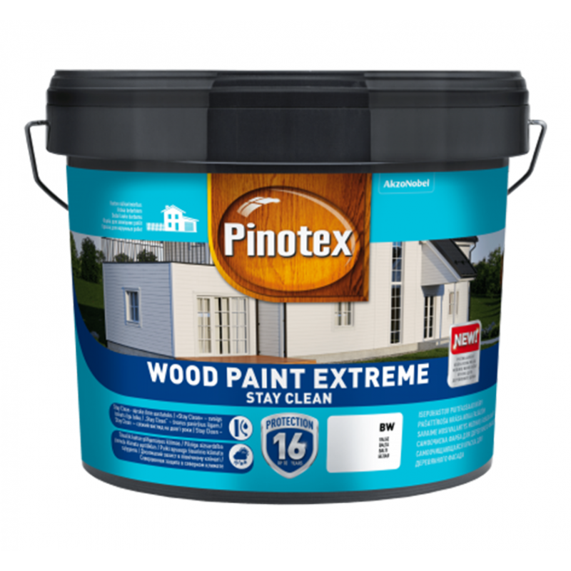 Самоочисна фарба для фасадів Pinotex Wood Paint Extreme