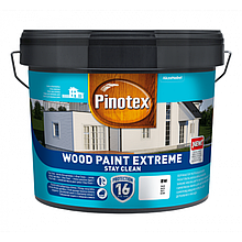 Самоочисна фарба для фасадів Pinotex Wood Paint Extreme 1л (біла)