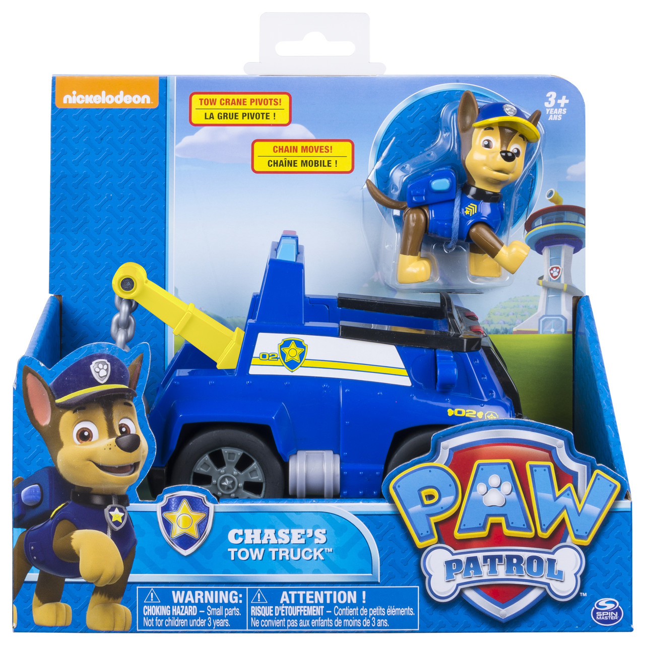 Щенячий патруль буксирувальне авто Чейза — Paw Patrol Chase Tow Truck Spin Master