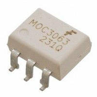 MOC3063TVM, Оптопара, перехід через нуль, SOP, 6 контактів, 7.5 кВ, перетинає нуль, 600 В