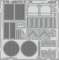 Набір деталювання моделі Jagdpanther G1 від MENG. 1/35 EDUARD 36406