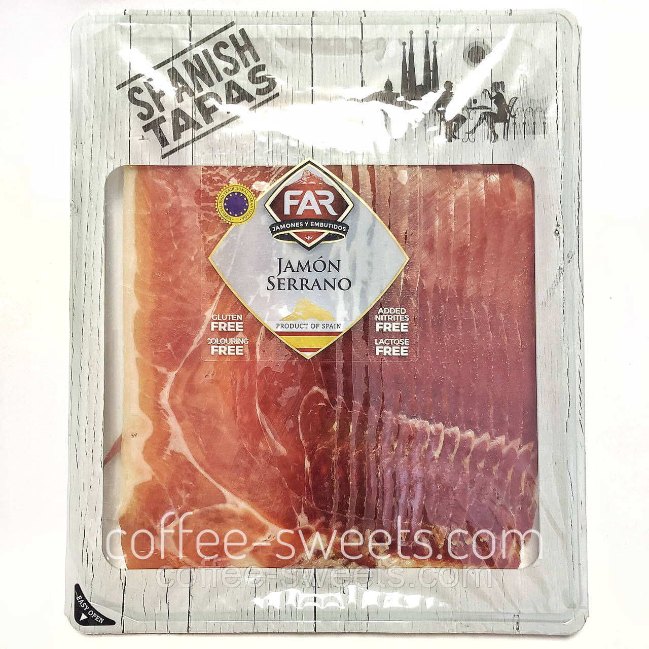 Хамон FAR Jamon Serrano (нарізання) 250 г
