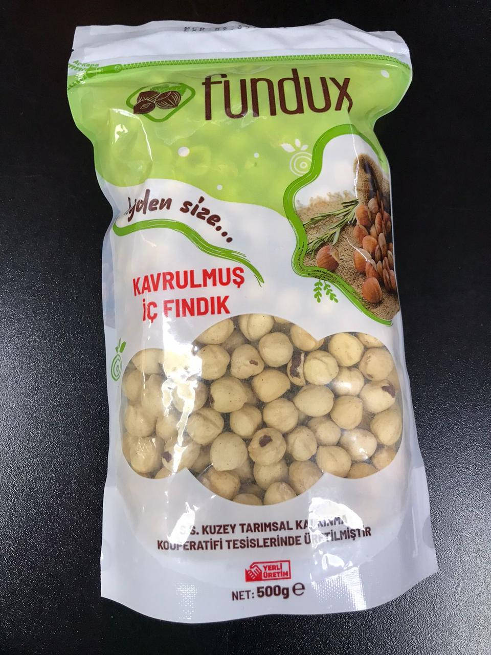 

Фундук жареный 500г. турция