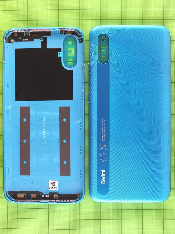 

Задня кришка Xiaomi Redmi 9A зелена Оригінал #55050000D32D, Зелёный