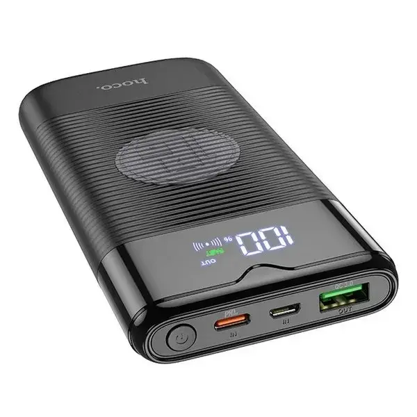 

Дополнительная батарея Hoco J63 Velocity PD+QC3.0 (10000mAh) Black