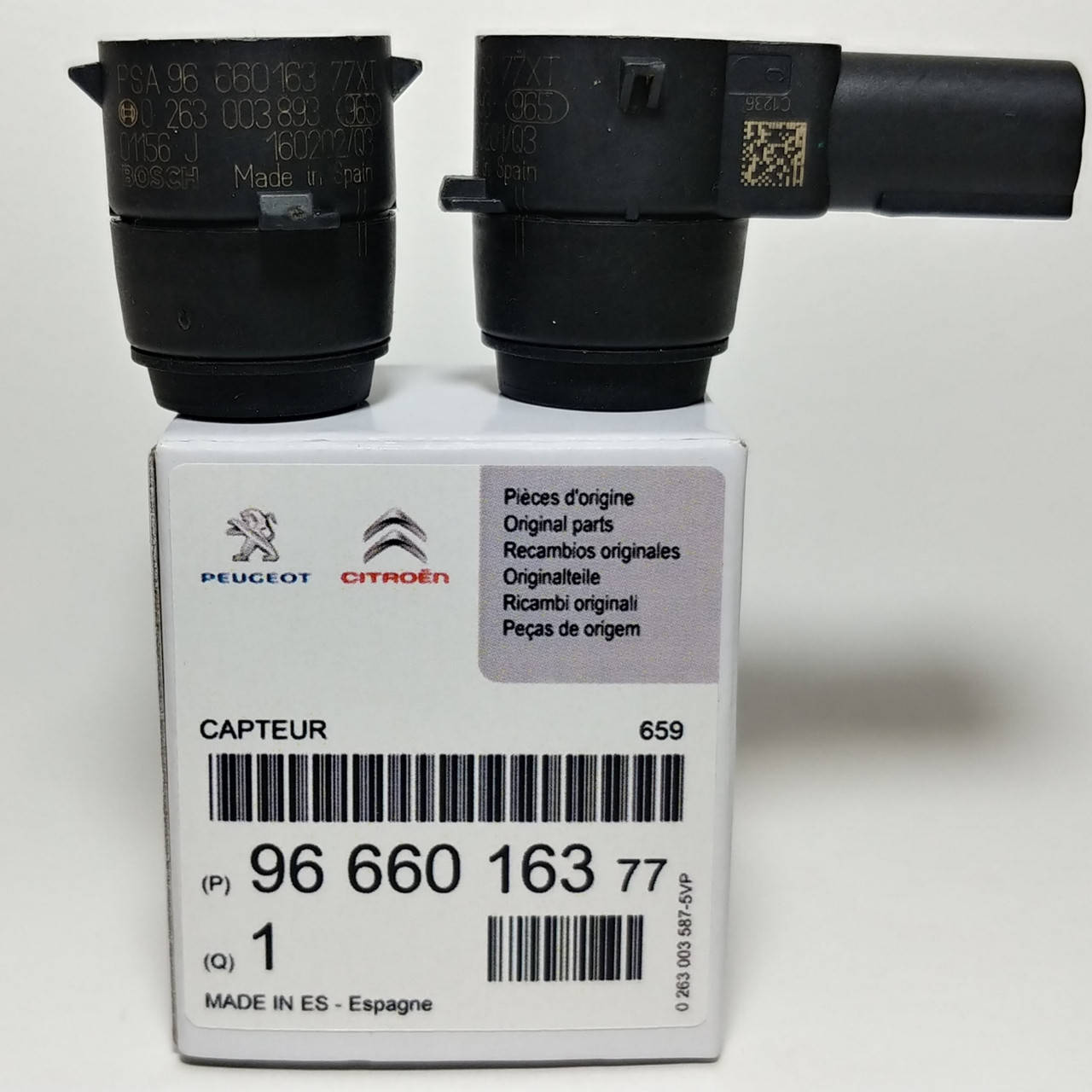 

Датчик парковки парктроник Peugeot Citroen PSA9666016377XT