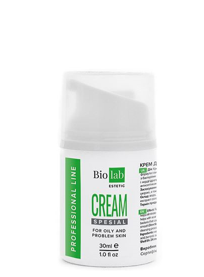

Крем для жирной и проблемной кожи - Cream For Oily and Problem Skin, 30 мл