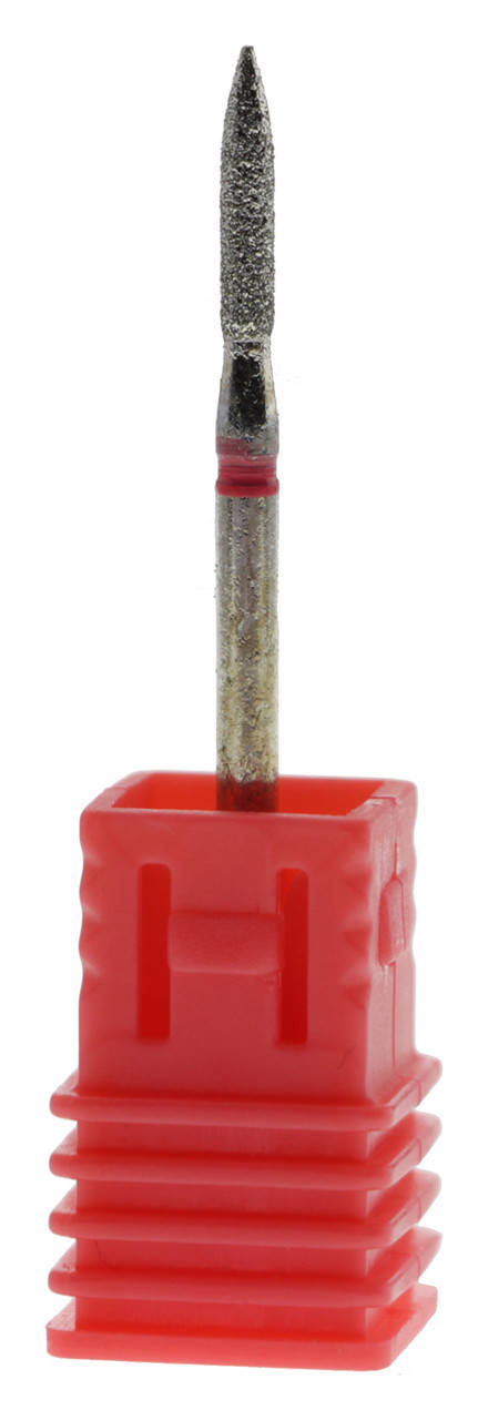 

Фреза алмазная - игла широкая диаметр 2 мм, рабочая часть 10 мм, красная, Красный