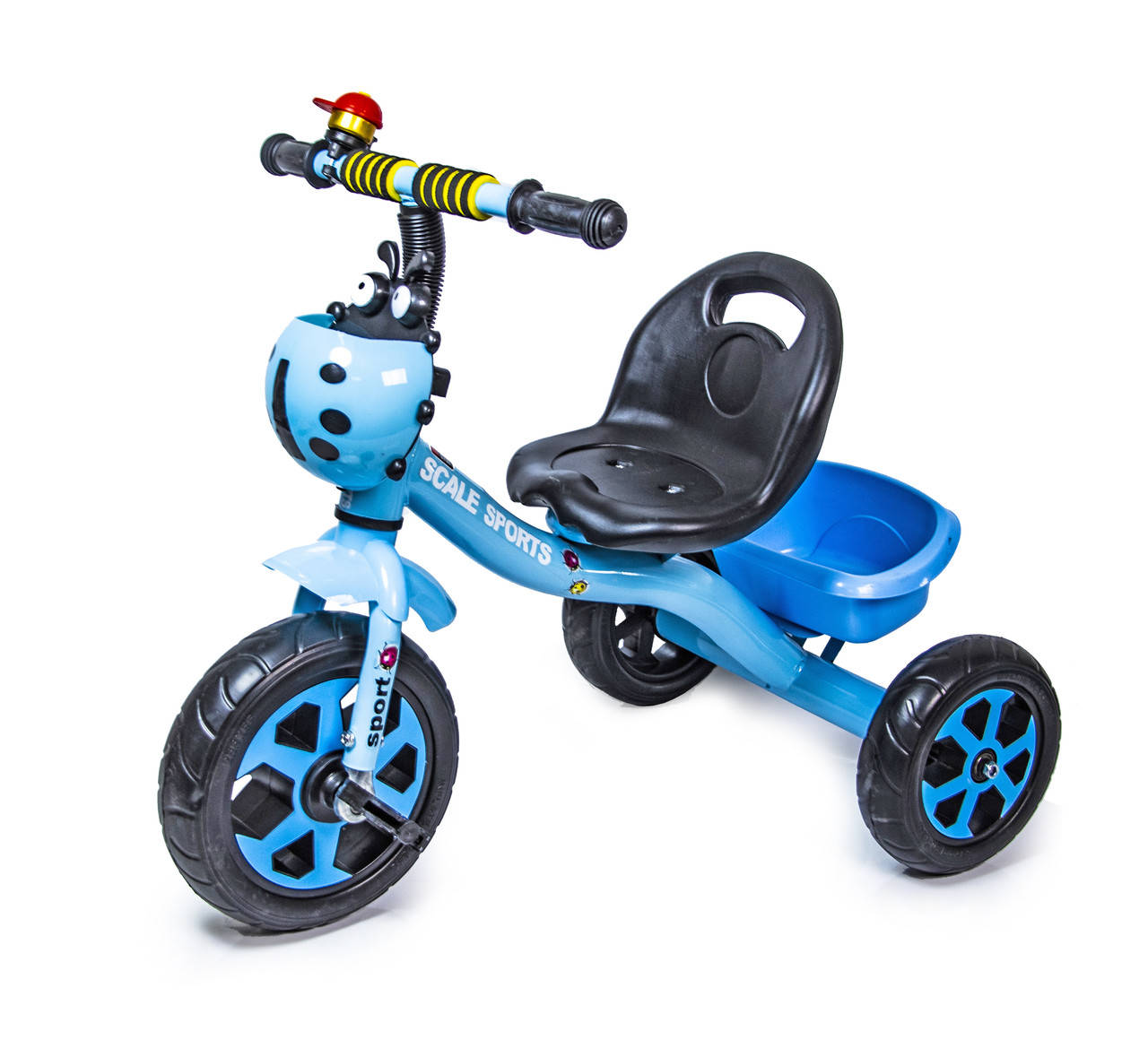 

Детский трехколесный велосипед Scale Sports Синий