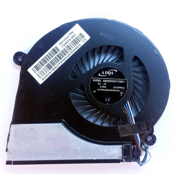 

Вентилятор HP Pavilion 14-e, 15-e, 17-e 724870-001 4pin БУ