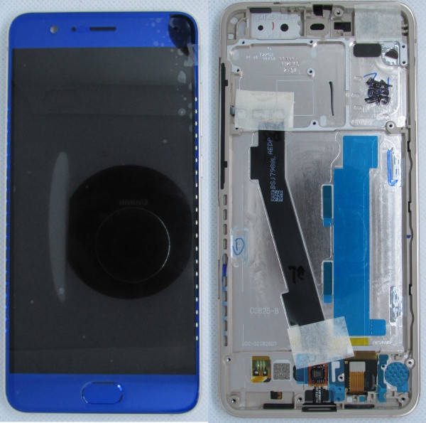

Тач+дисплей+панель передня,синій для xiaomi mi note 3 (561010003033), Синий