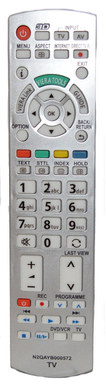 

Пульт для PANASONIC N2QAYB000572 3D VIERA