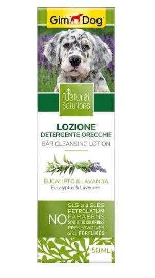 

GimDog Natural Solutions средство для чистки ушей собак 50 мл