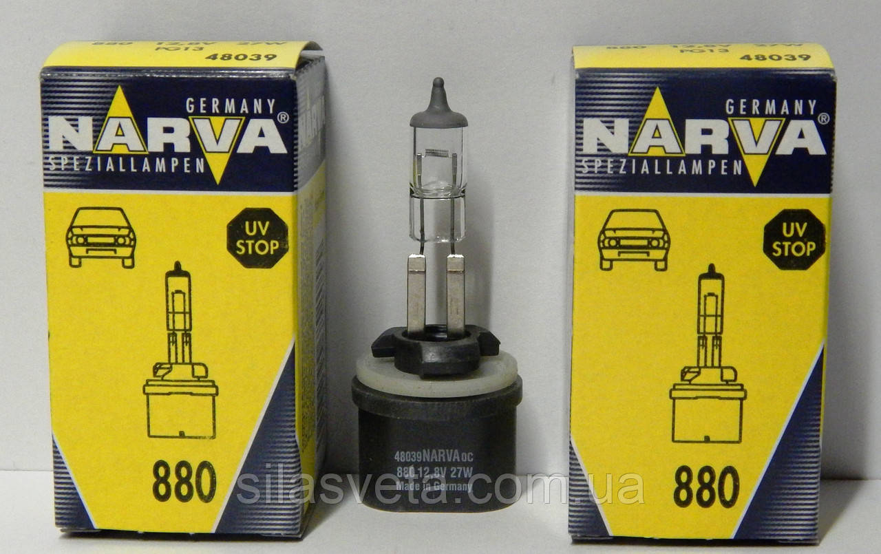Автомобільна галогенова лампа "NARVA" (H27)(12V)(27W)