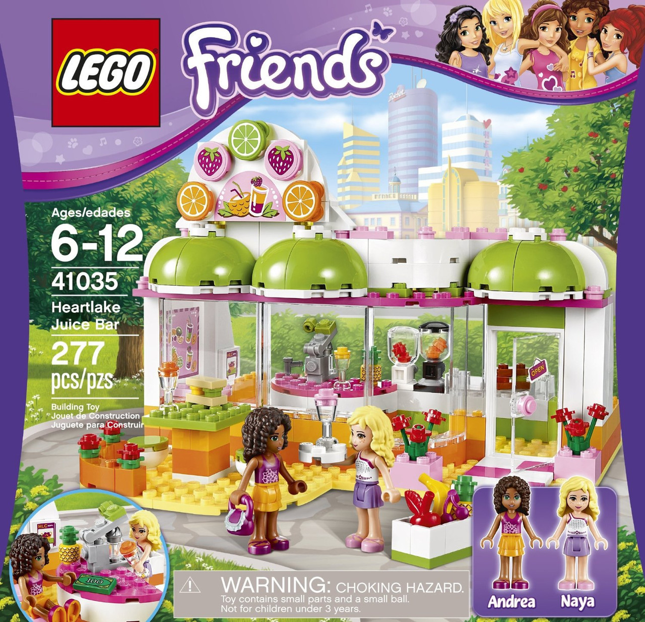 LEGO Friends Фреш-бар Хартлейк Сіті 41035