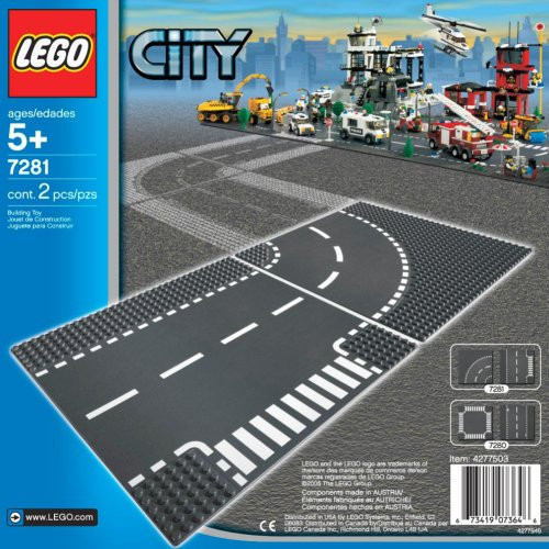 LEGO City Повороти 7281