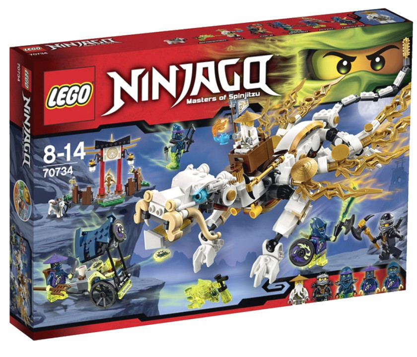 Lego Ninjago Дракон Майстра Ву 70734