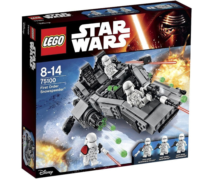 Lego Star Wars Сніговий спідер Першого Ордена 75100