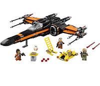 Lego Star Wars Х-подібний винищувач Поу (poe's X-Wing Fighter tm) 75102, фото 3