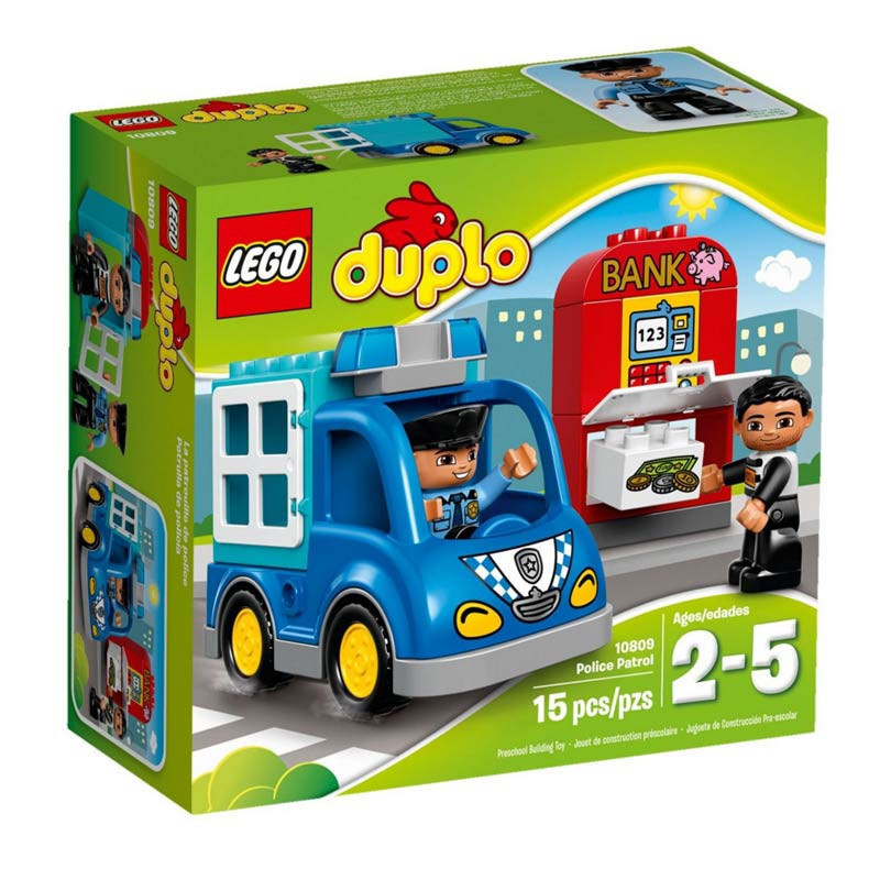Lego Duplo Поліцейський патруль 10809