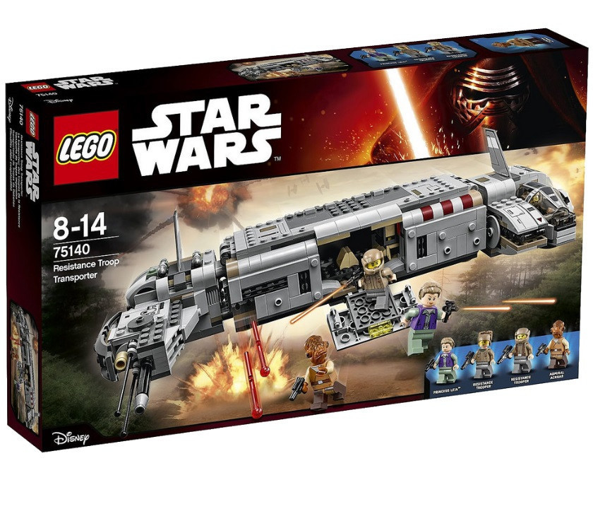 Lego Star Wars Військовий транспорт Опір 75140