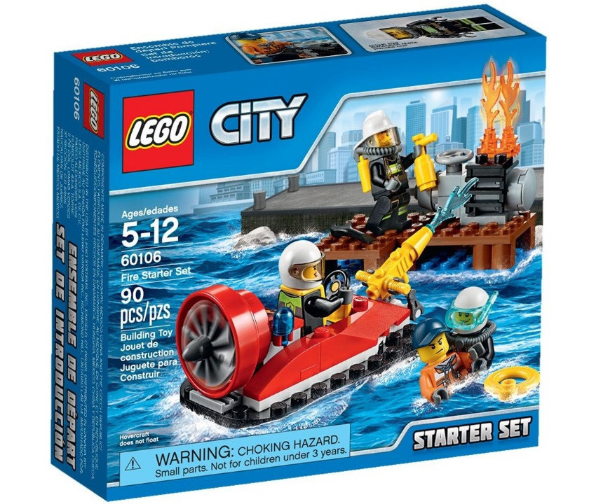 Lego City Набір для початківців Пожежна охорона 60106